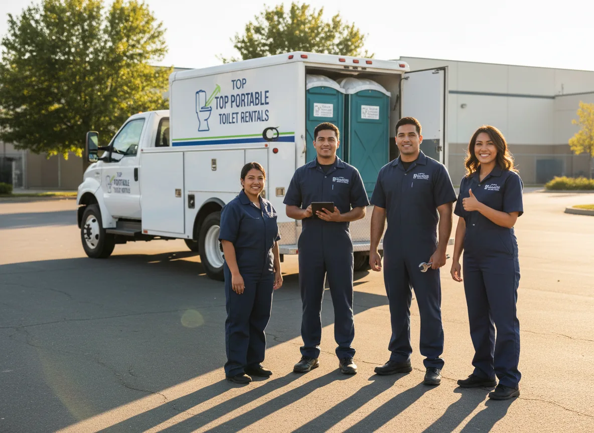 Short Term Porta Potty Rental company in Sasakwa, OK